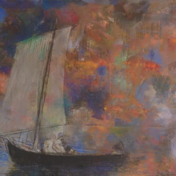 Flower Clouds, Odilon Redon, c. 1903