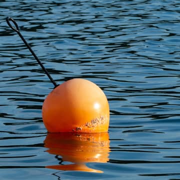 Orange buoy, W.carter